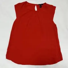 【フォーエバー21】袖なしトップス♡レッド・Mサイズ