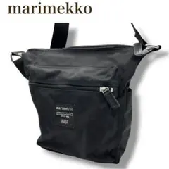 marimekko PAL ショルダーバッグ ブラック ナイロン 大容量 軽量のサムネイル