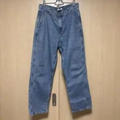 【サイズ30】ユニクロ　JW ANDERSON ワイドフィットストレートジーンズ
