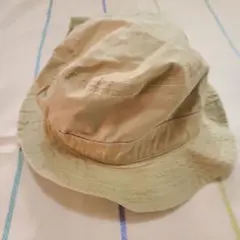 ベージュ バケットハット　52のサムネイル
