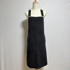 Mélan Cleugeデニムサロペットスカート（F）黒系