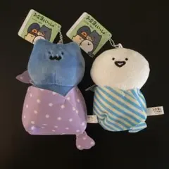 お文具といっしょ ボールチェーン付きキャンディーに包まれぬいぐるみ 3種セット