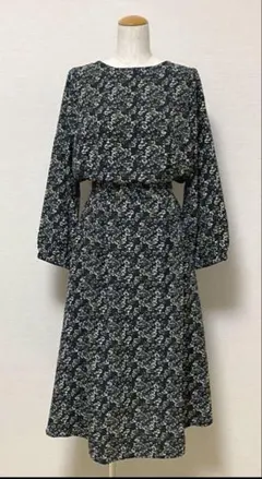 chocol raffine robe 花柄ワンピース　FREE size