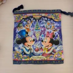 東京ディズニーシー クリスマスウィッシュ2013 巾着袋
