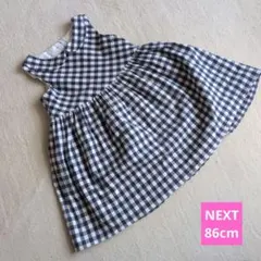NEXT baby チェックワンピース 86cm