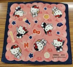 サンリオ×侍ジャパン タイトーくじ E賞 ハンドタオル ハローキティ