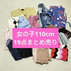 女の子　まとめ売り 110cm　19　点セット