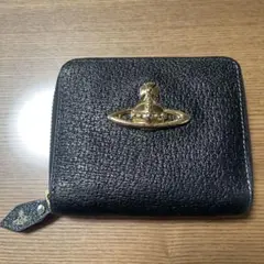 【ビビアン/VivienneWestwood】二つ折り財布黒レディース