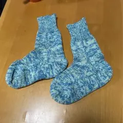 手編みソックス　レディース