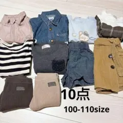3.F155 10点 100-110サイズ まとめ売り 女の子 子供服 キッズ服