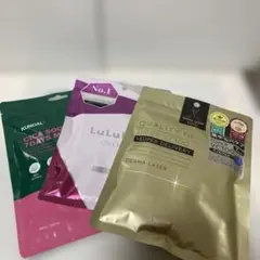 【3点売】フェイスマスク クオリティファースト　LuLuLun KUNDAL