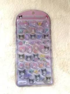 【正規品】コットンパフィーシール マイメロディ クロミ