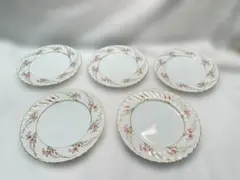【新品・未使用】たち吉 RICHFIELD カルディ ケーキ皿 5枚セット 箱付のサムネイル