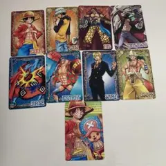 当時物 ワンピースカード3枚セット ジャンプフェア アニメイト2001