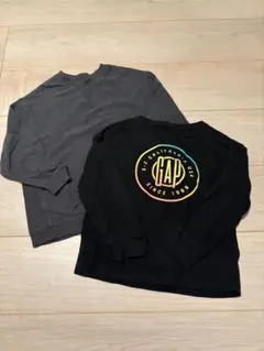 110センチ 長袖Tシャツ ２枚セット