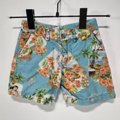 POLO RALPH LAUREN　アロハ　半ズボン　ハーフパンツ　90