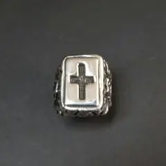 ロイヤルオーダー ROYALORDER スワールオールシルバーwクロスリングのサムネイル