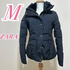 ZARA ザラ ネイビー ダウンジャケット M カジュアル ※ケアタグなし