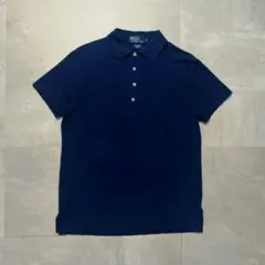POLO Ralph LaurenポロシャツMネイビーフェードメキシコ製古着