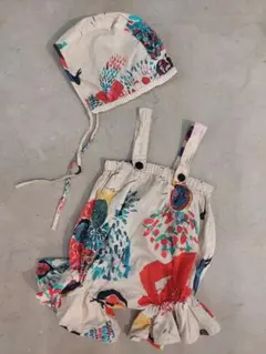 wolf&Rita ロンパース　ボンネットのサムネイル