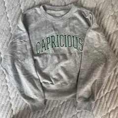 titivate ロゴプリント　トレーナー　スウェット