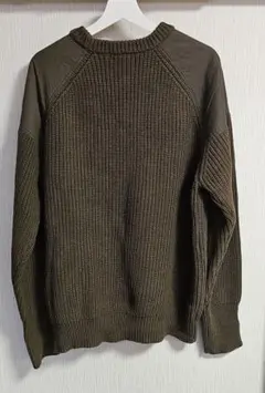 FREAK'S STORE コマンドニット オリーブ F 異素材切替のサムネイル