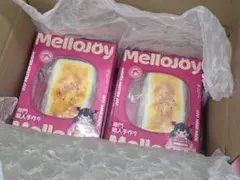 即日発送【大満足焼き餅4個】未使用 Mellojoy スクイーズ ピンク箱発送