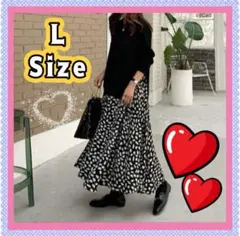 長袖 ドッキング ワンピース ロング 花柄 重ね着風 ミモレ丈 レディース④