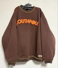 90s〜00s SOUTHPOLE サウスポール グリーン スウェット 肉厚