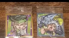 ジョジョの奇妙な冒険 ステッカー 2枚セット
