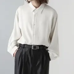 【HARE】TOROMIシャツ とろみ トロミ LS 長袖 無地 シンプルのサムネイル