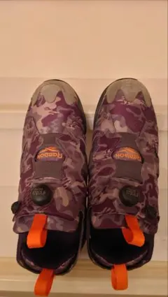 Reebok　迷彩柄の靴