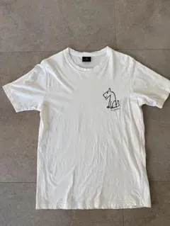 PS by Paul Smith ライオンイラスト Tシャツ ホワイト　M
