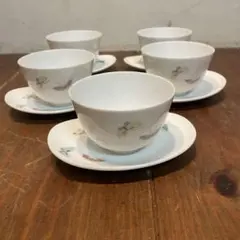 新品 多田敦子コレクション 金唐模様 サラセンブルー ボウル＆ソーサー 