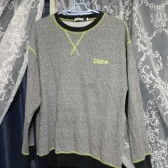 ZIDDY グレー トレーナー