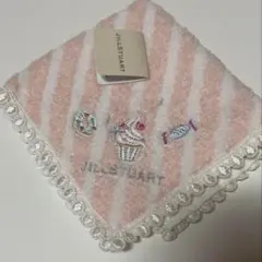 最終値下げ！新品　ジルスチュアート　ハンカチ ピンク