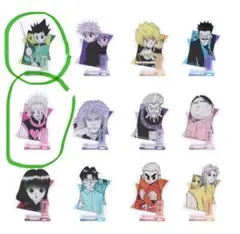 HUNTER×HUNTER アクリルフィギュア 第1弾第2弾第￼4点まとめ売り
