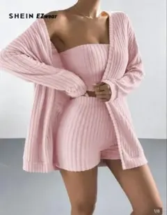 値段交渉あり！SHEIN EZwear セットアップ ピンク　マタニティ　フォト