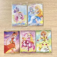 プリキュア ウエハース アソートセット カード5枚