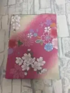 桜柄 半幅帯 ピンク系 華やかのサムネイル
