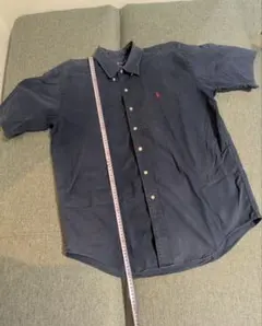 Ralph Lauren BLAIRE 半袖シャツ L ネイビー