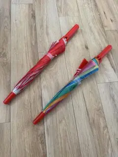 カープロゴ入りカラフル傘2本セット