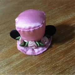 ミニーちゃん帽子  髪留め