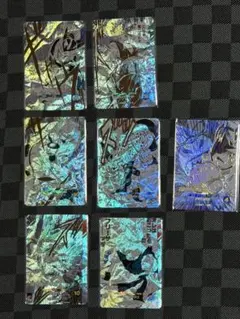 ドラゴンボールスーパーダイバーズ プレバンバインダーセット カードのみ7枚セット