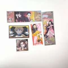 鬼滅の刃 竈門禰豆子 我妻善逸 ステッカー シール セット