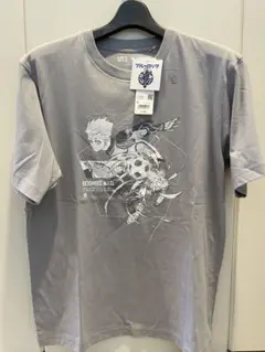 新品 L⭐️レア 人気完売品【ユニクロ】ブルーロック UT グレー 凪デザイン