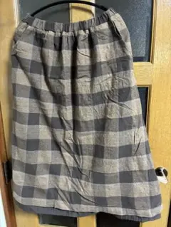 SM２　チェック柄フレアスカート［新品］タグ無し