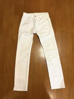 Levi's513 White denim ホワイトデニム