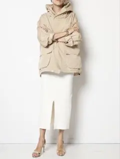 Deuxieme Classe /CALUX HOODIEパーカー セットアップ】ニットZIPアップパーカー(パーカー) | MICHEL