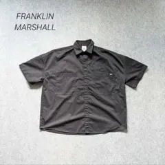 FRANKLIN MARSHALL フランクリンマーシャル 半袖シャツ ブラックのサムネイル